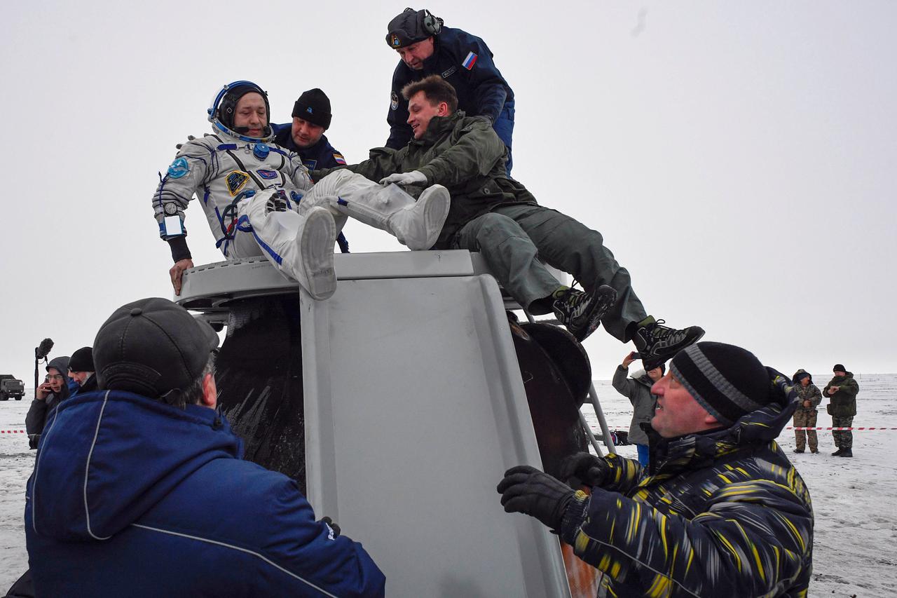 Povratak astronauta s ISS-a