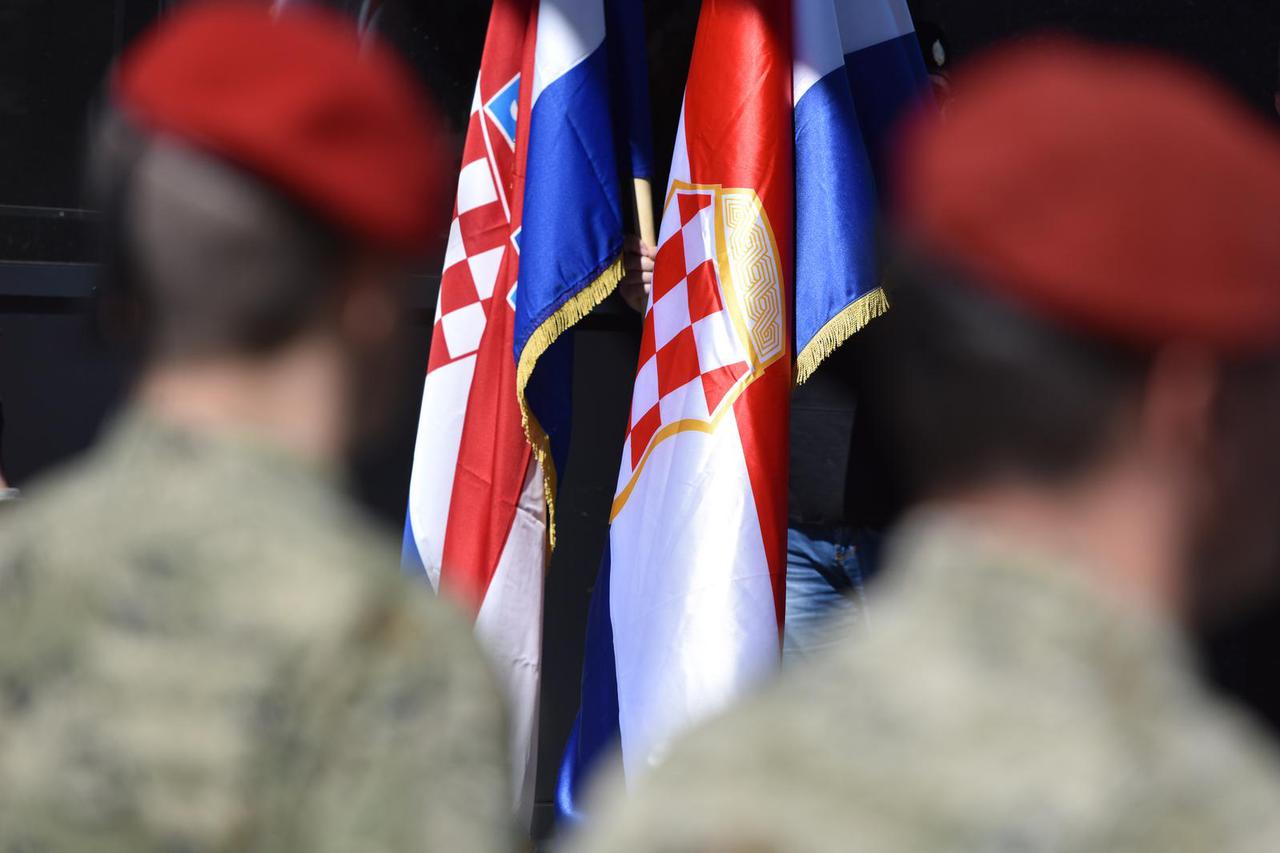Knin: Proslava 26. obljetnice osnutka HVO-a