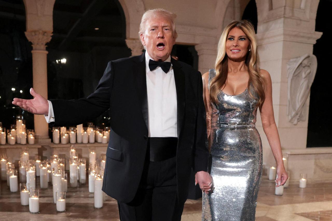New Year's Eve party at Mar-a-Lago Club in Palm Beach