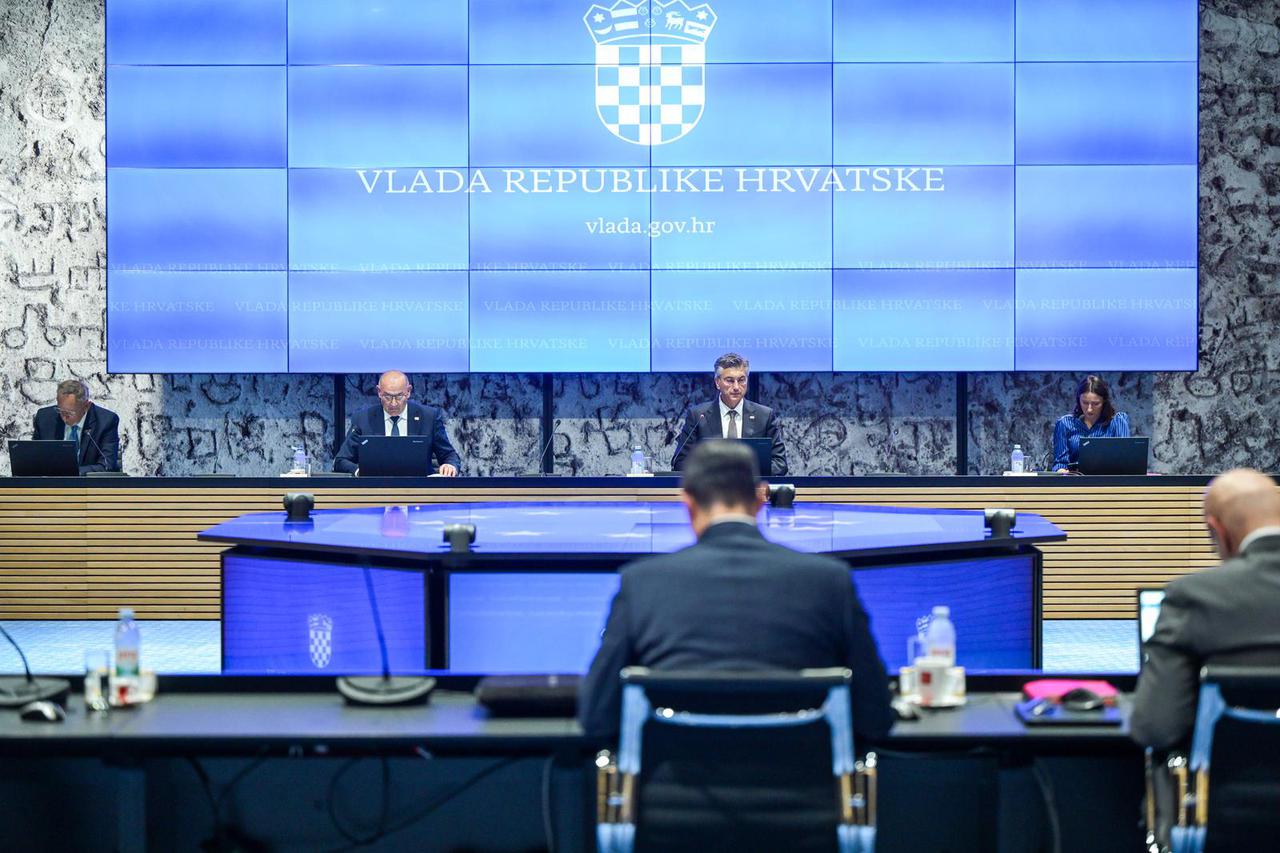 Zagreb: 168. sjednica Vlade RH