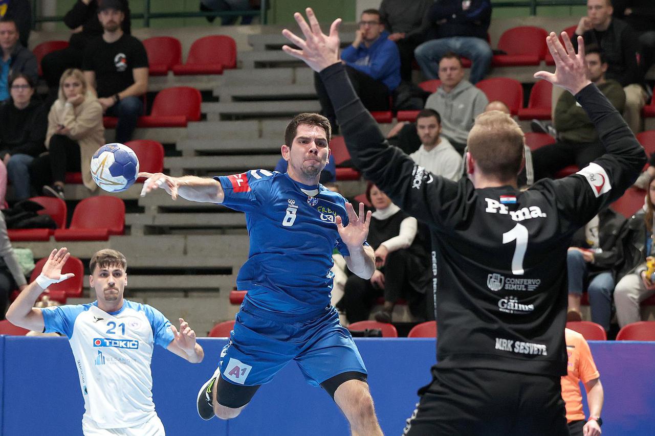 Zagreb: Paket24 Premijer liga, liga za prvaka, 2. kolo, RK Zagreb - RK Sesvete