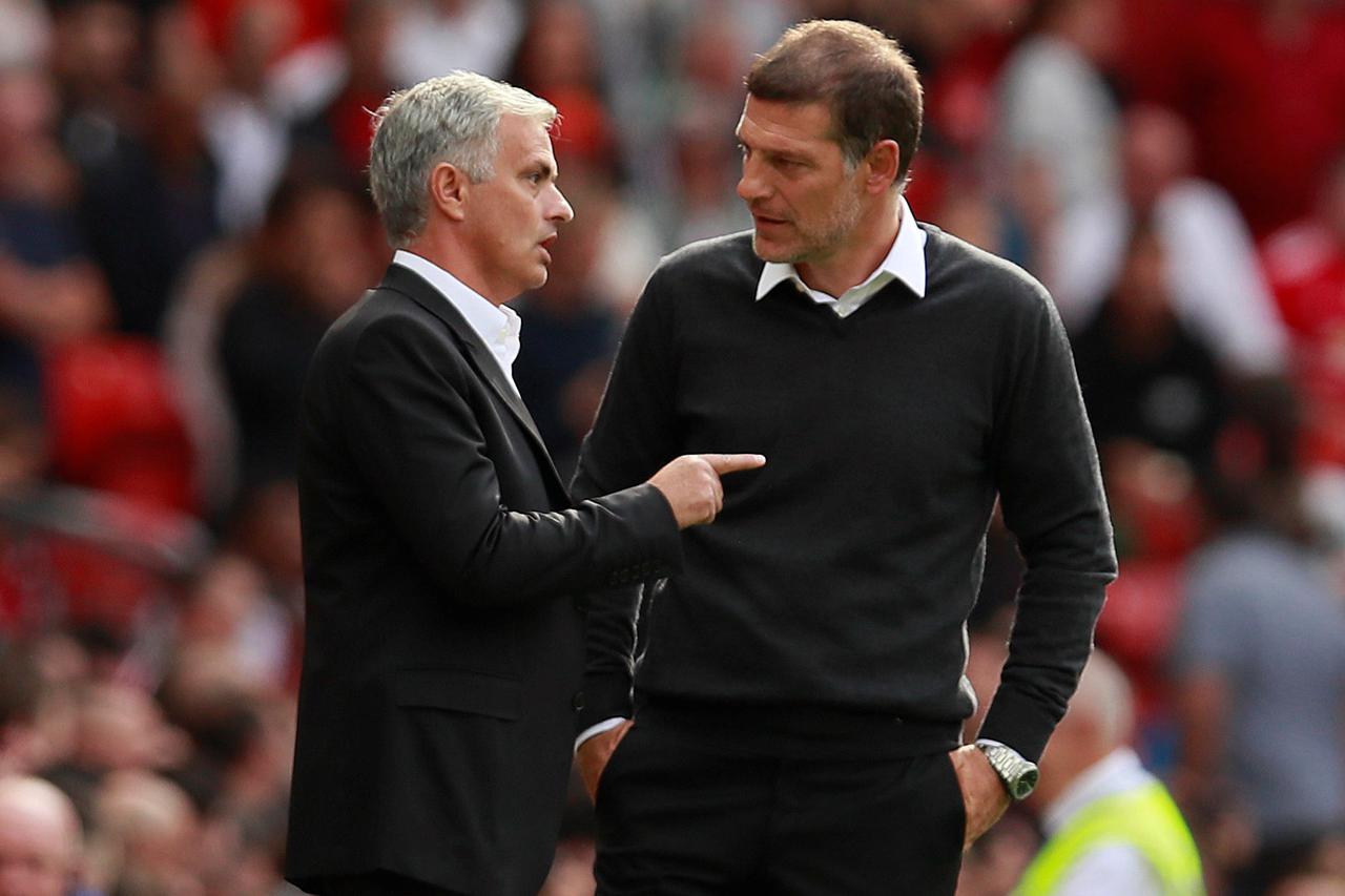 Slaven Bilić i Jose Mourinho