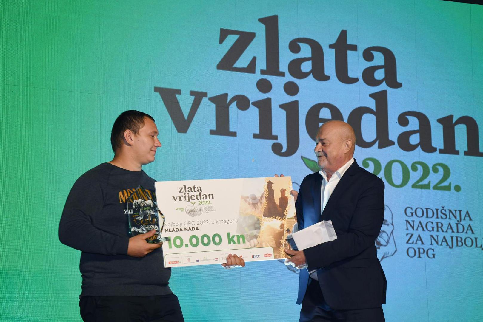 02.09.2022., Mala Ludina - Seoski turizam Moslavacka prica, proglasenje najboljeg OPG-a u izboru Vecernjeg lista "Zlata vrijedan". Stjepan Blazevic Photo: Nikola Cutuk/PIXSELL