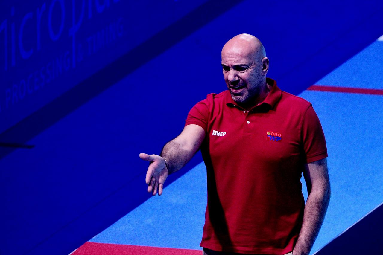 Beograd: Utakmica 3. kola druge faze EURA vaterpolista Hrvatska - Italija 