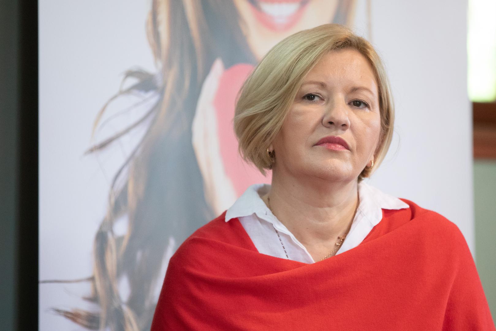 02.10.2020., Zagreb - S ciljem podizanja svjesnosti o cinjenici kako su upravo zene najpogodjenija skupina koja obolijeva od kardiovaskularnih bolesti, Zaklada Hrvatska kuca srca pokrenula je projekt  - Zena i srce. Verica Kralj.Photo: Davor Puklavec/PIXSELL