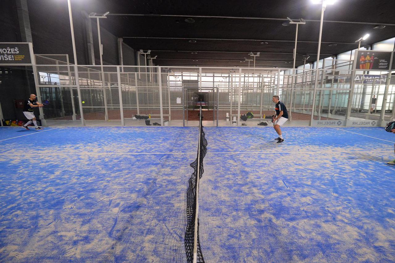 Zagreb: Legenda švedskog nogometa Henrik Larsson igra padel