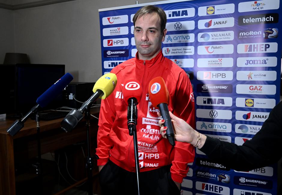Zagreb: Ivano Balić na okupljanju muške rukometne reprezentacije uoči Svjetskog prvenstva