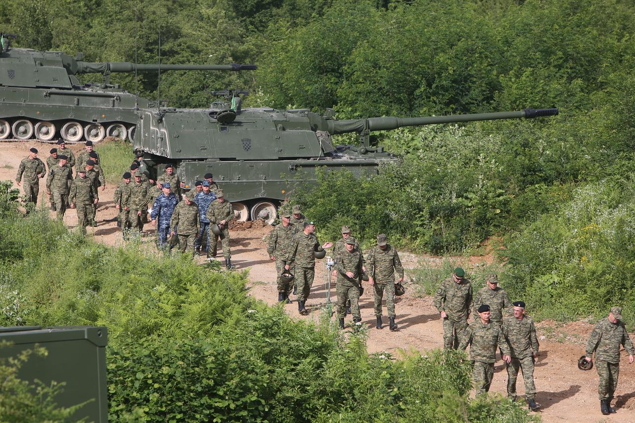 Slunj: Vojna vježba Kuna 18 na vojnom poligonu Eugen Kvaternik