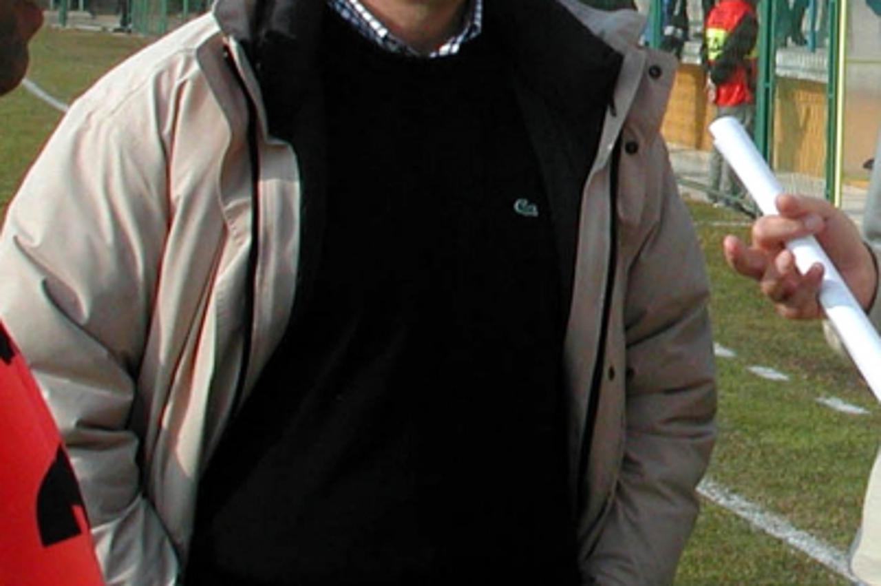 'za sport u vasem gradu,...ivana...03.03.2005 rijeka....stilinovic...trener pomorca snimio...goran kovacic'