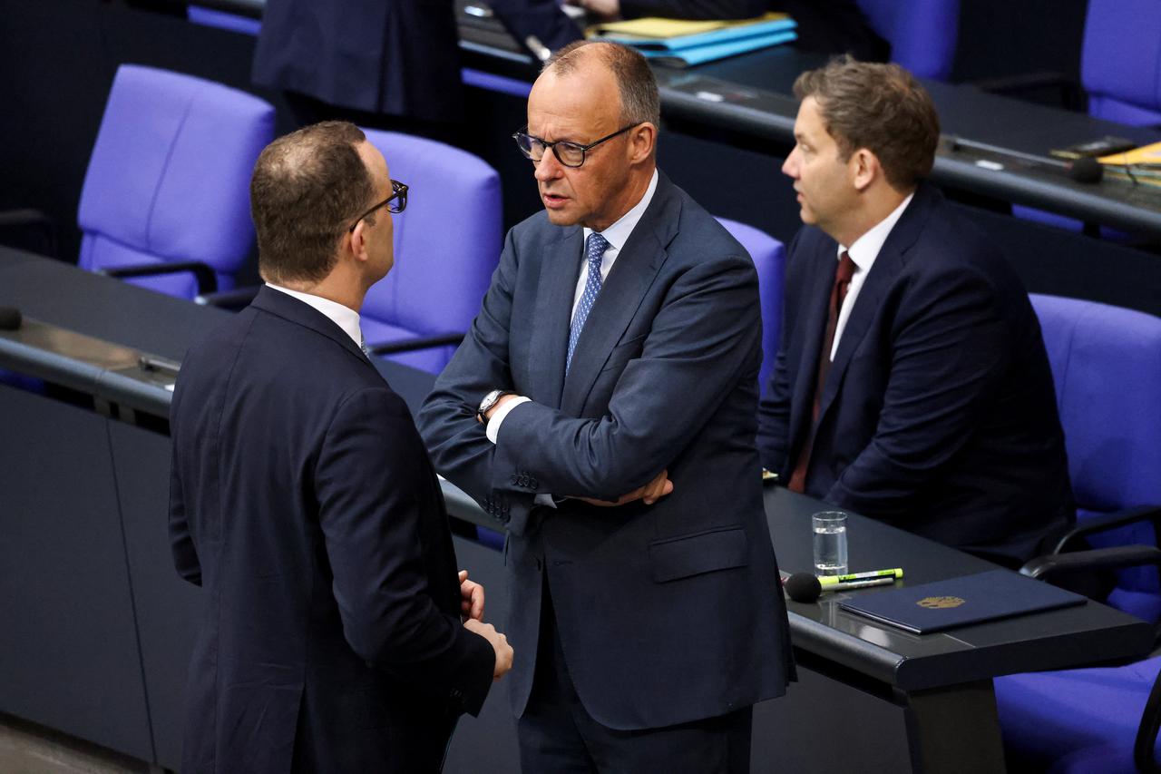 Germany's Merz addresses parliament ahead of EU summit