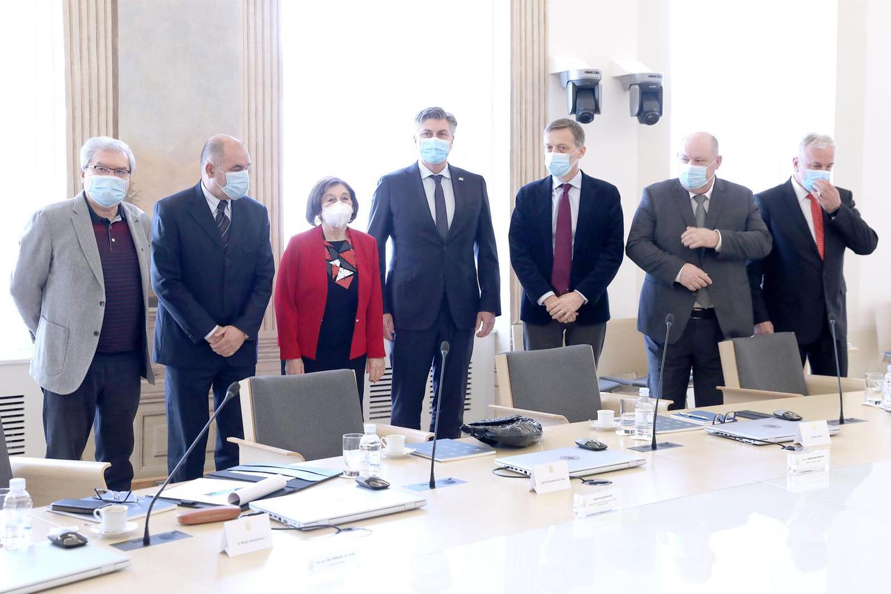 Zagreb: Premijer Plenković primio novoizabrano Predsjedništvo Matice hrvatske