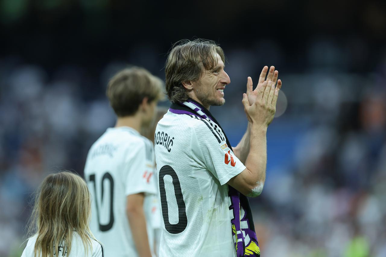 Madrid: Utakmica Real Madrid - Real Sociedad, posljednja u kojoj Luka Modrić igra s dresom Real Madrida