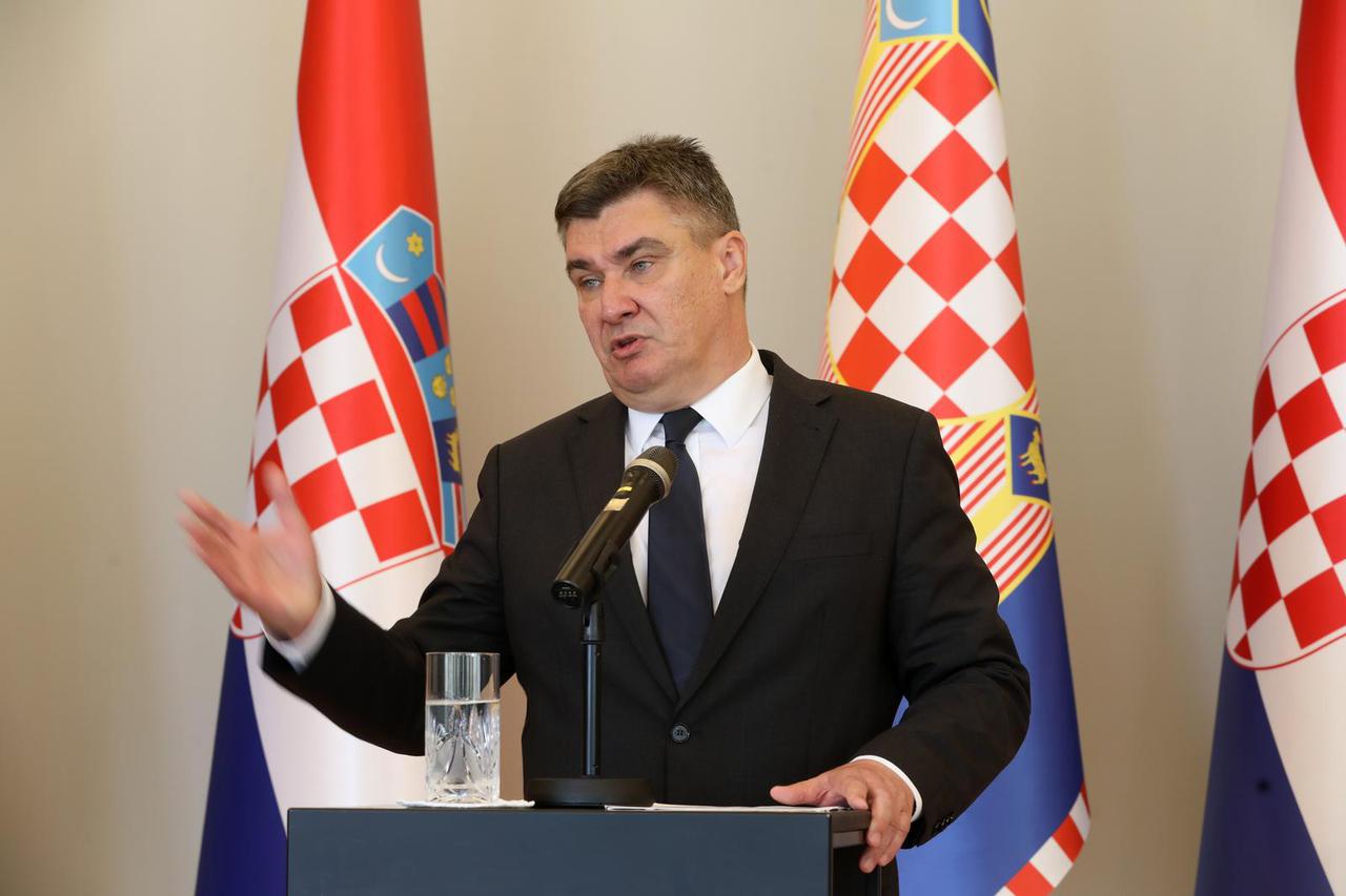 Zagreb: Predsjednik Zoran Milanović održao je izvanrednu konferenciju za novinare 