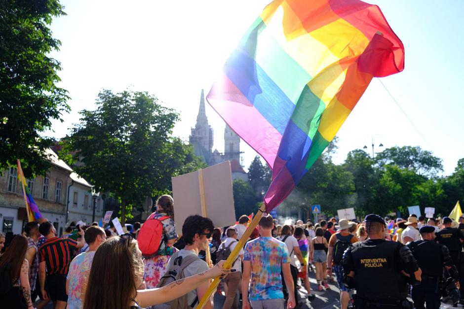 Zagreb: 21. Povorka ponosa pod sloganom "Dajte nam naša četiri zida!"