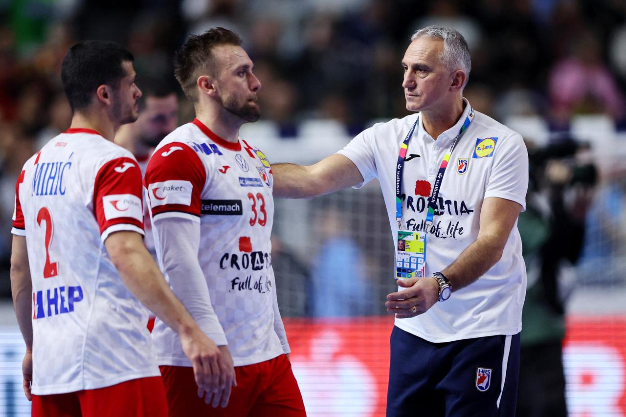 EHF 2024 Men's European Handball Championship - Main Round - Germany v Croatia