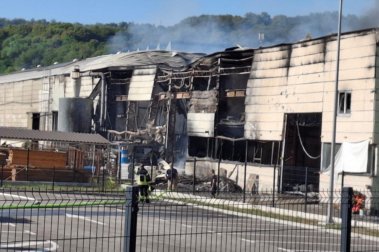 Posljedica požara u Karlovcu