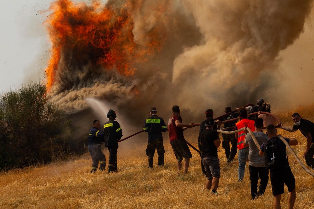 GREECE-AFIDNES-WILDFIRE