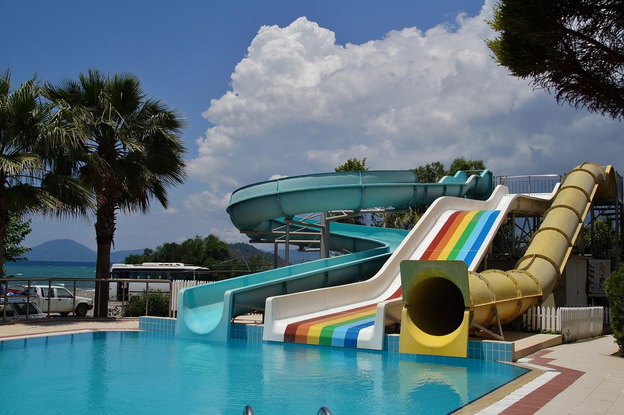 Vodeni park, ilustracija