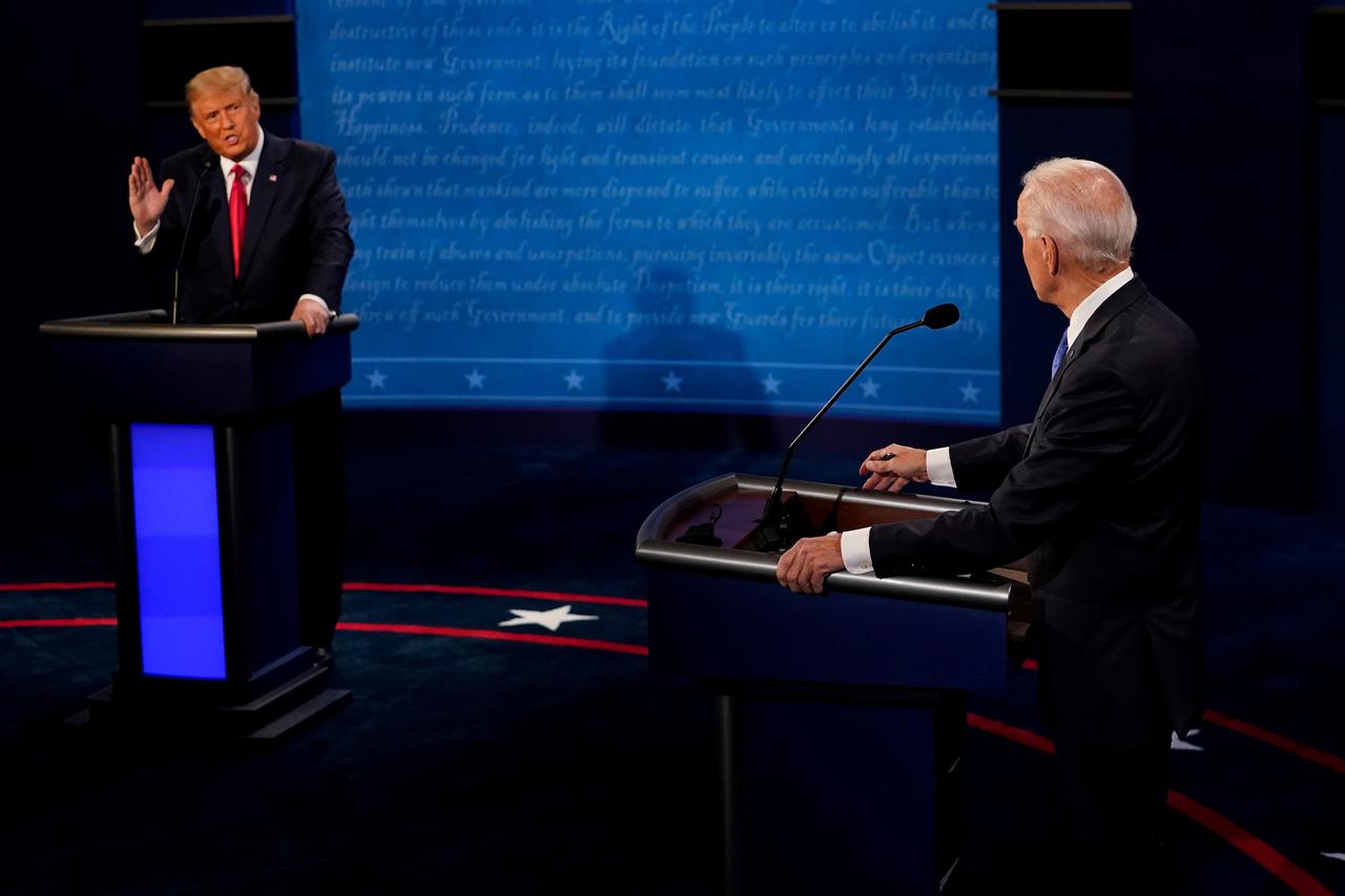 Final 2020 U.S. presidential campaign debate in Nashville
