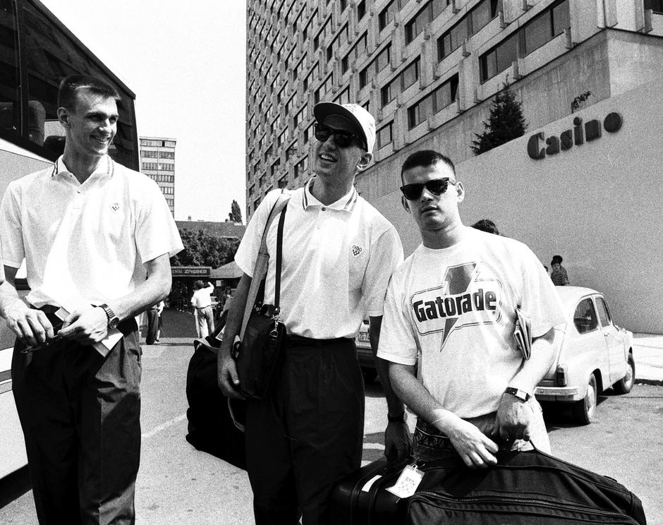 Dražen Petrović i Zvonimir Sunara