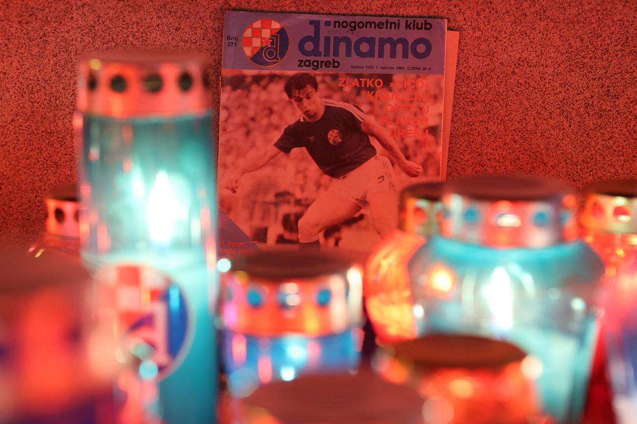 Zagreb: Zapaljene svijeće ispred zgrade preminulog Zlatka Kranjčara