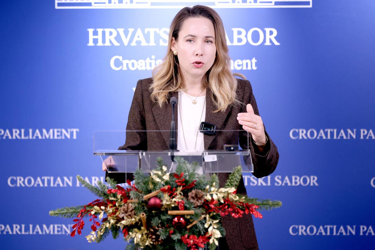 Zagreb: Marija Selak Raspudić o aktualnim temama