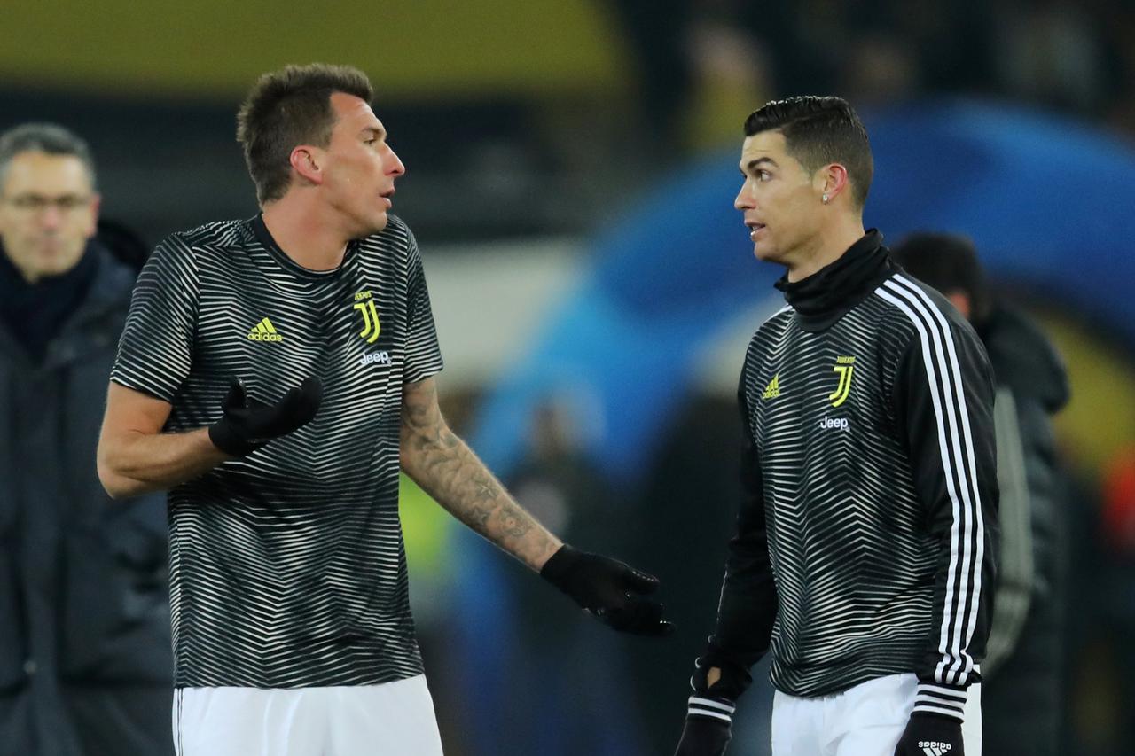 Mario Mandžukić i Cristiano Ronaldo