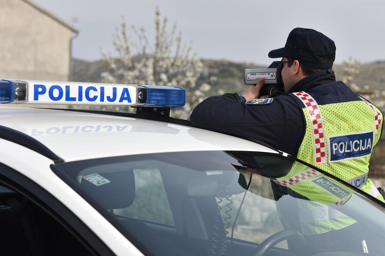 U Vrpolju započela 24-satna akcija nadzora brzine u prometu