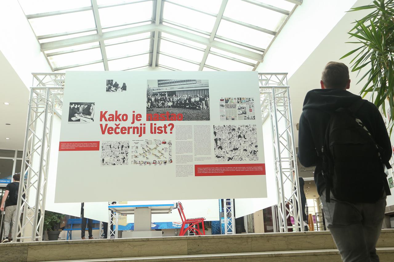 Zagreb: Otvorena izložba "Večernji list: Zajedno smo 60 godina"