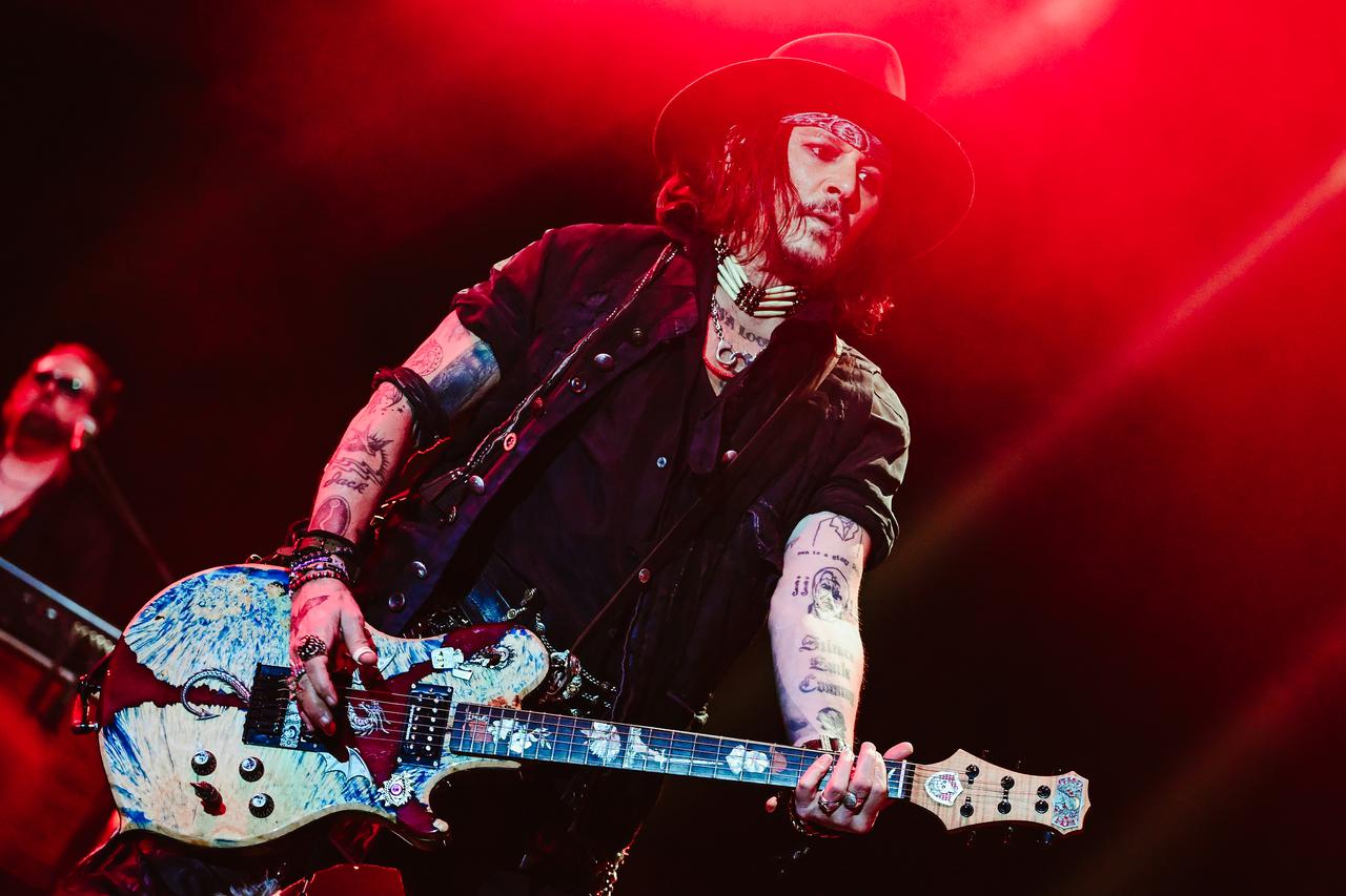 Zagreb: Koncert benda Hollywood Vampires u Areni