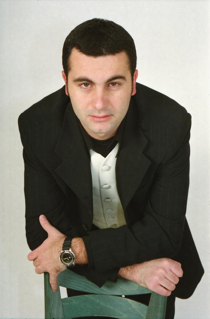 28.12.1998., Zagreb - Josko Lokas, TV voditelj. "nPhoto: Davor Visnjic/PIXSELL 