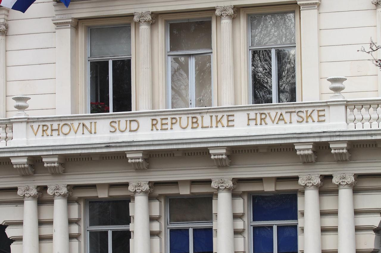 Zagreb: Zgrada Vrhovnog suda Republike Hrvatske