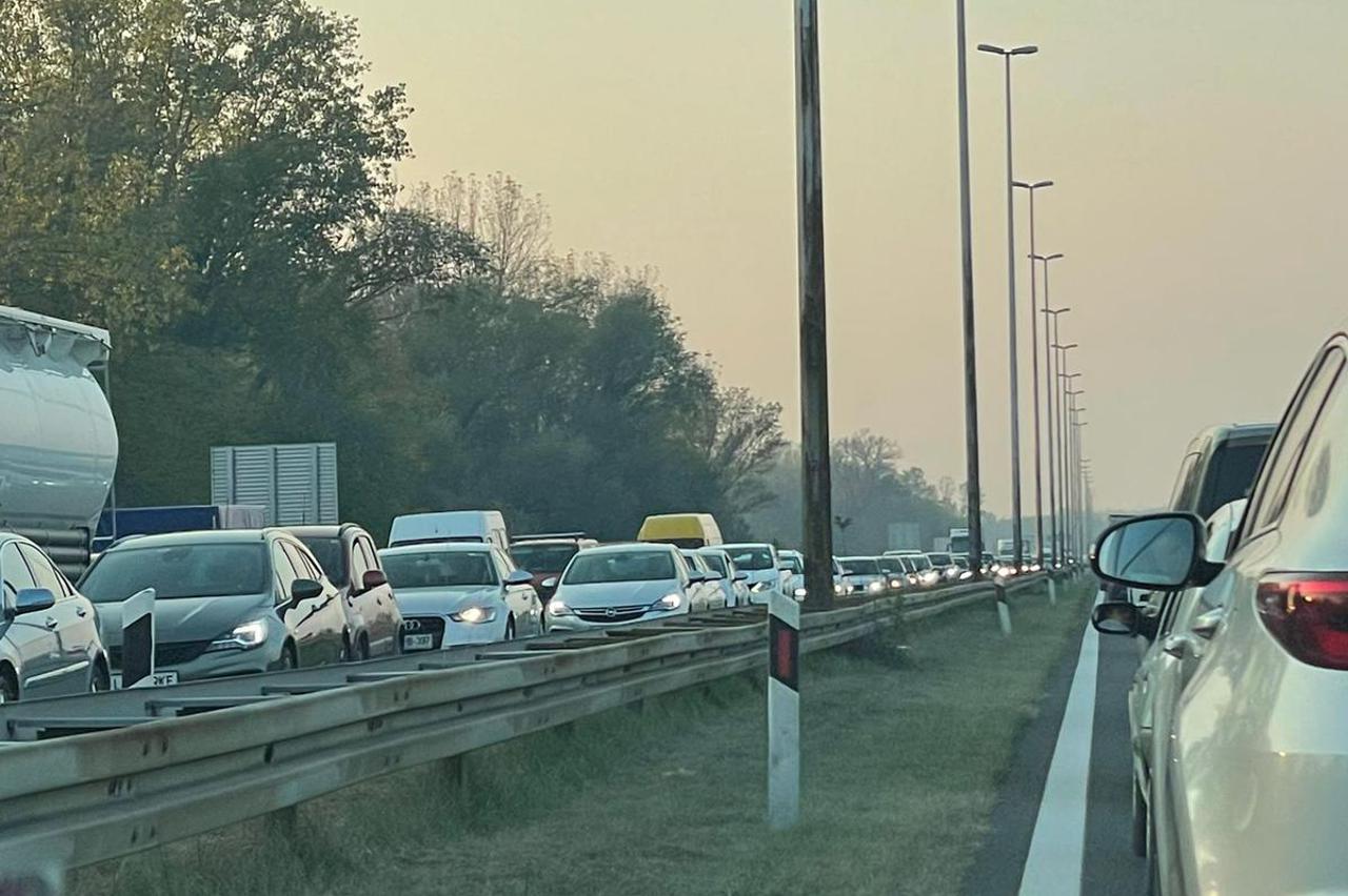Gužva na zagrebačkoj obilaznici