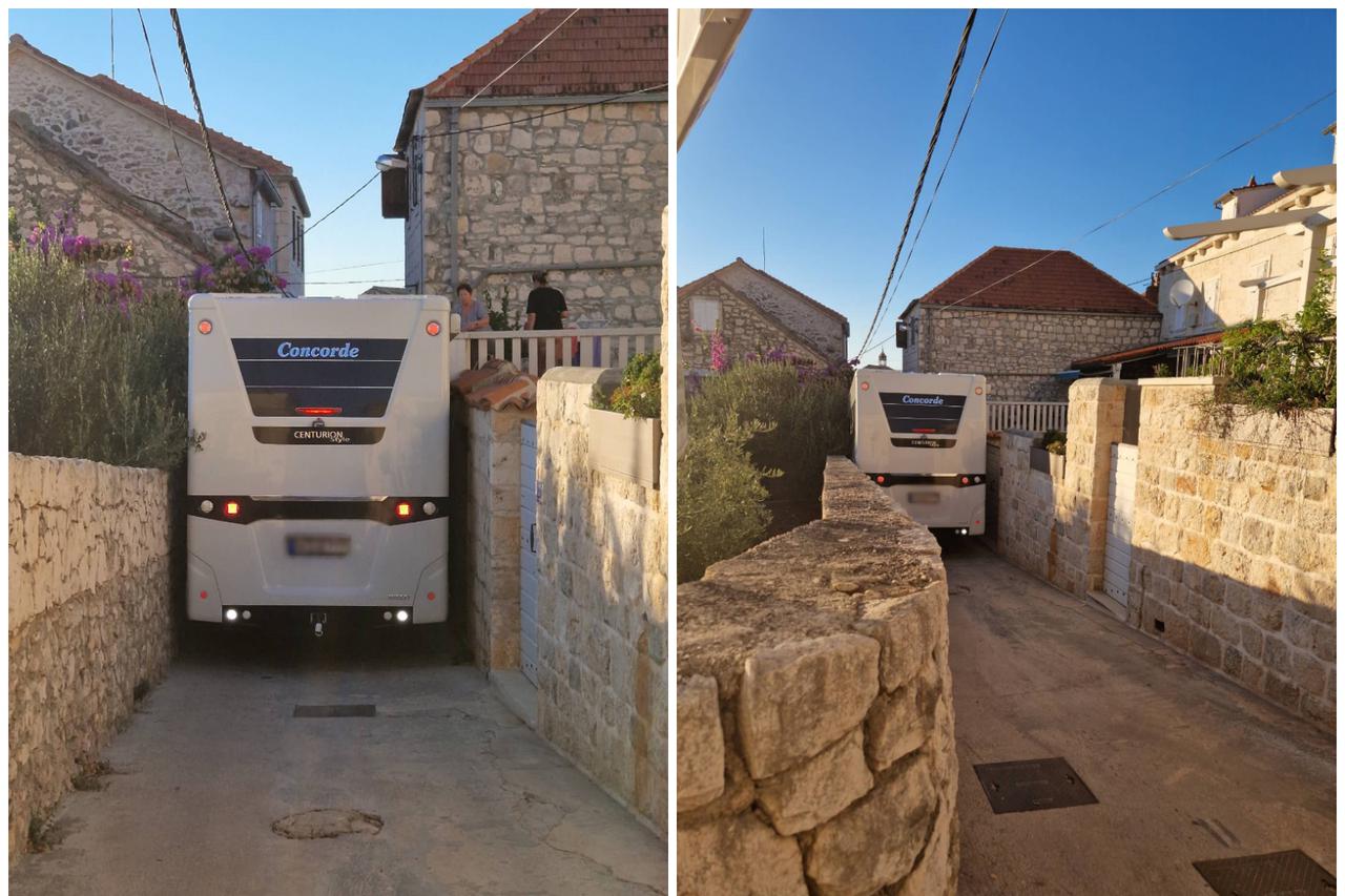 Kamper zapeo na Braču