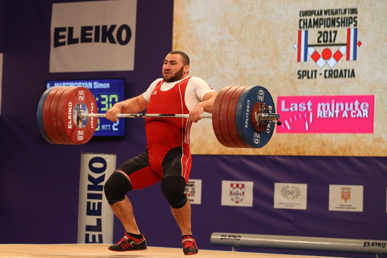 Split: Europsko prvenstvo u dizanju utega, muškarci do 105kg