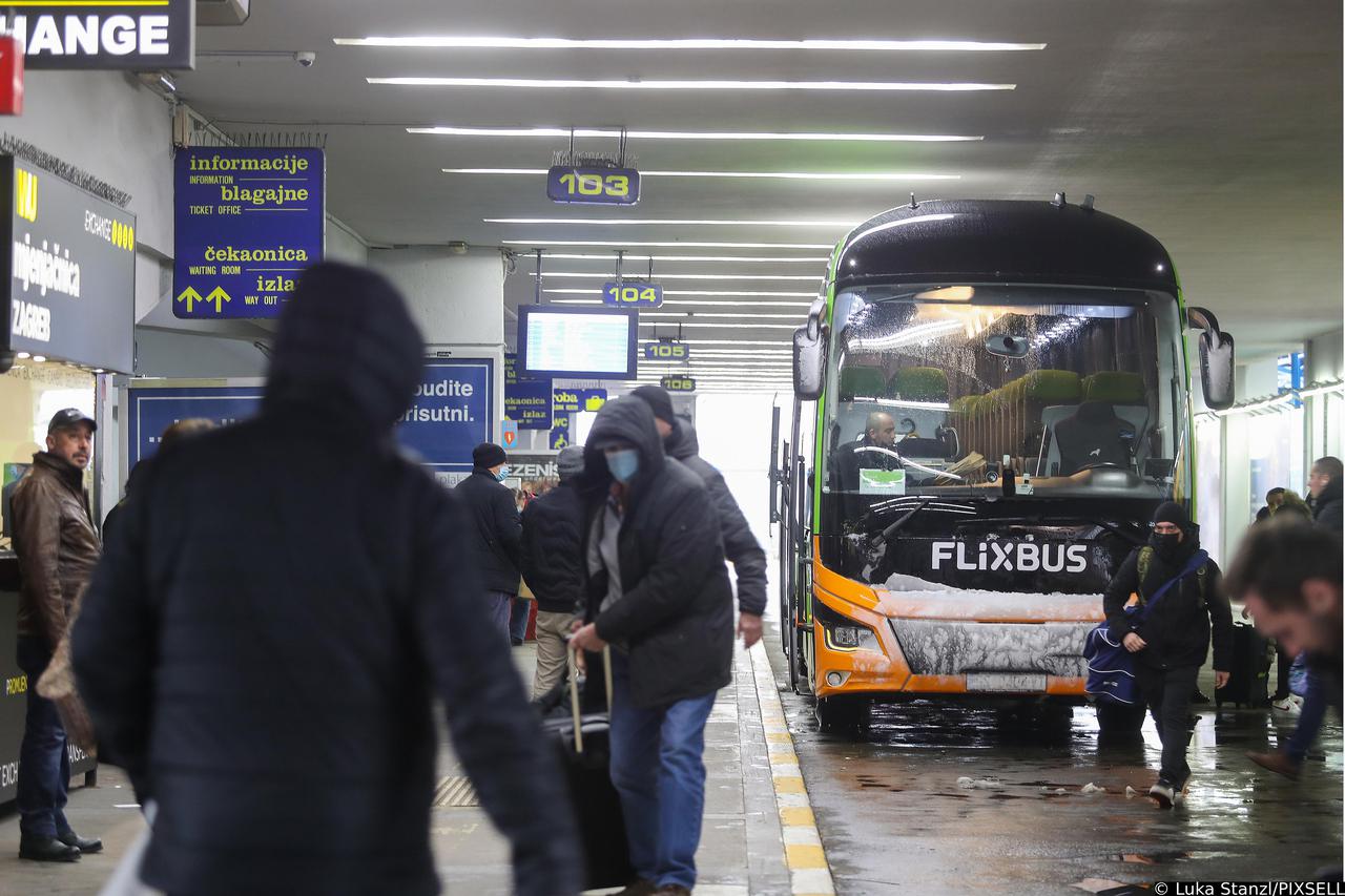 Autobusni kolodvor u Zagrebu
