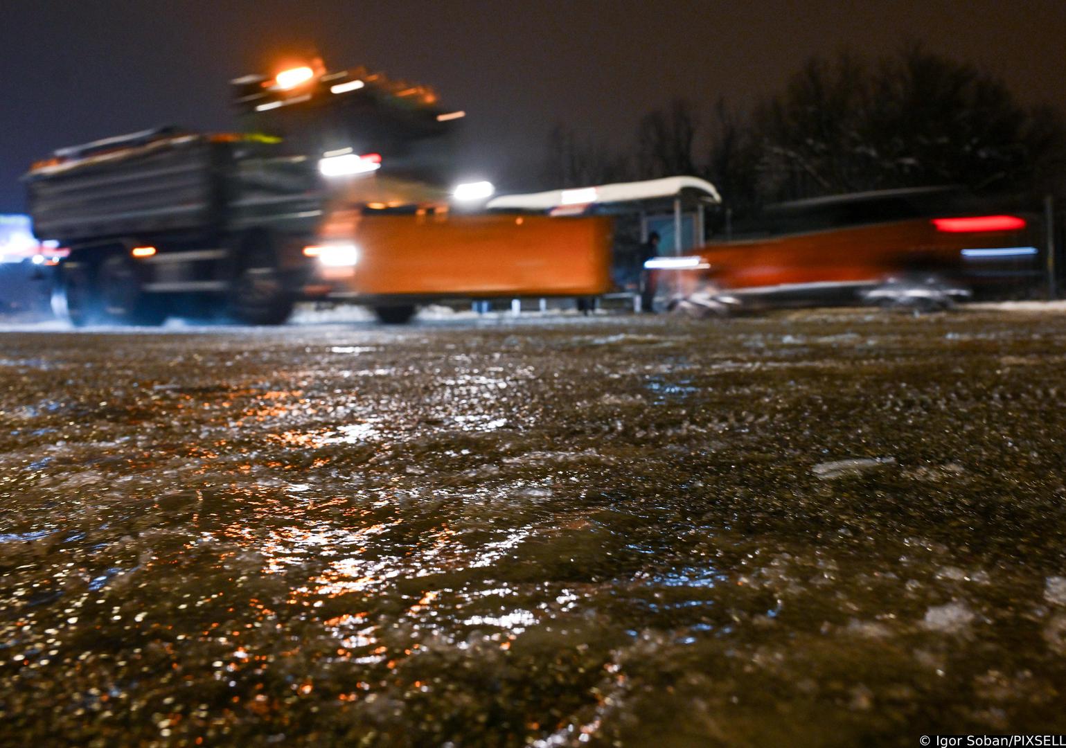Temperature tijekom dana nisu prelazile 0 °C, a hladnoća se dodatno pojačala zbog vlage i slabog vjetra. 
