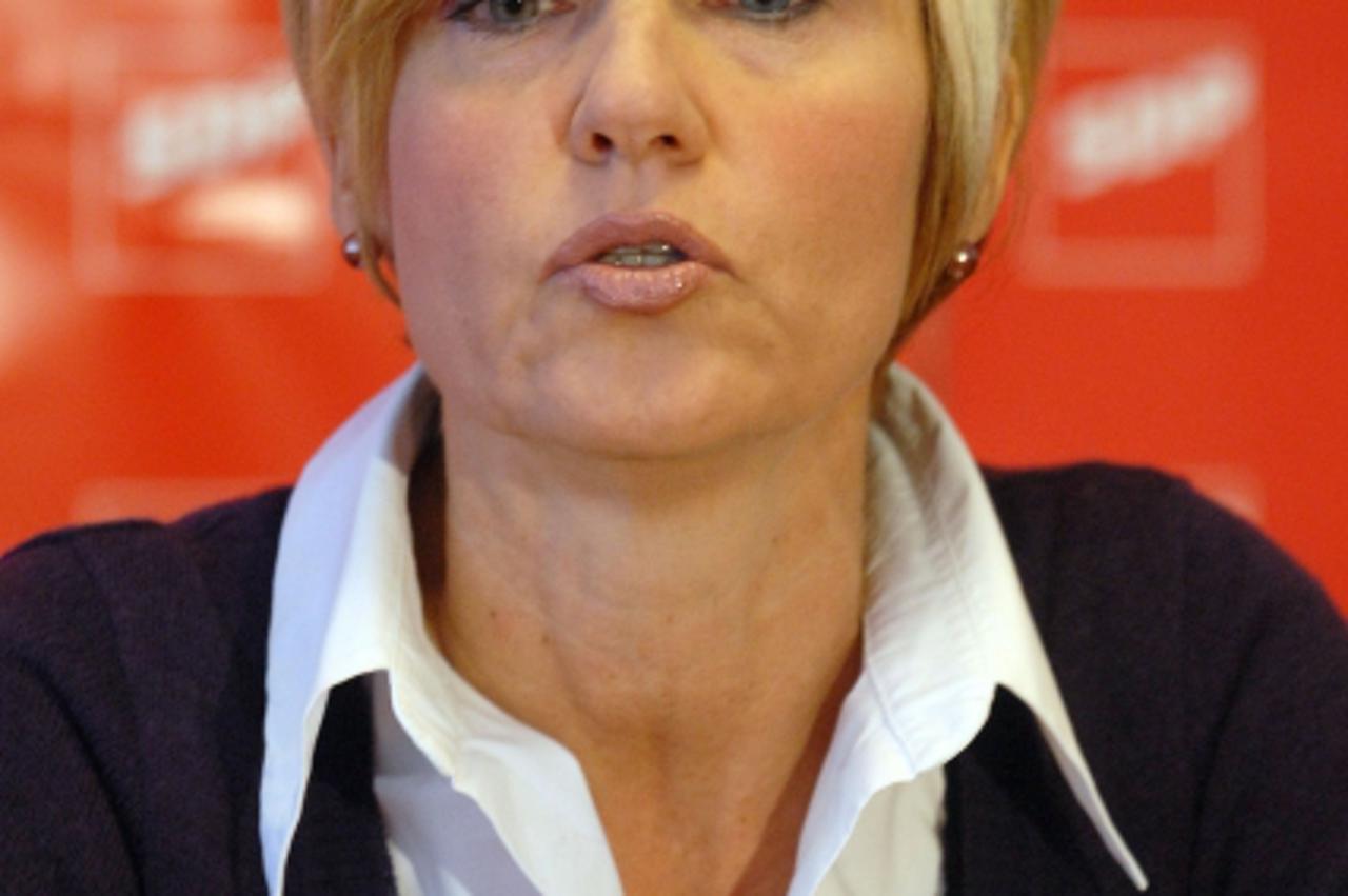 \'Za Dalmaciju 110509 Ingrid Anticevic Marinovic Photo: Dino Stanin/Vecernji list\'