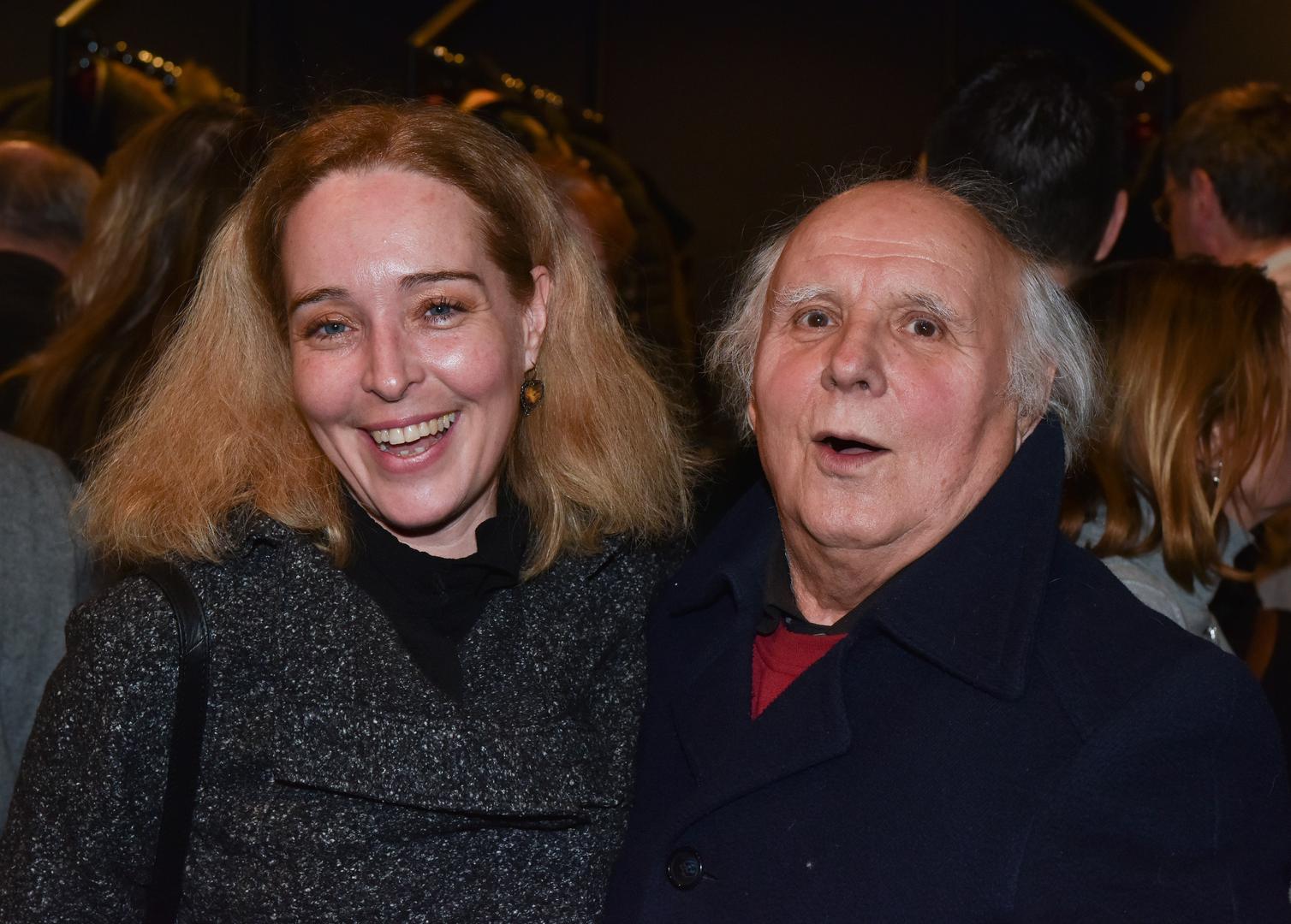 20.01.2017., Zagreb - U Histrionskom domu odrzana je premijera predstave Igra u dvoje redateljice Sase Broz u izvedbi Janka Popovica Volarica i Dore Fiser Tos. Ana Kvrgic i Franjo Jurcec."nPhoto: Davor Visnjic/PIXSELL  