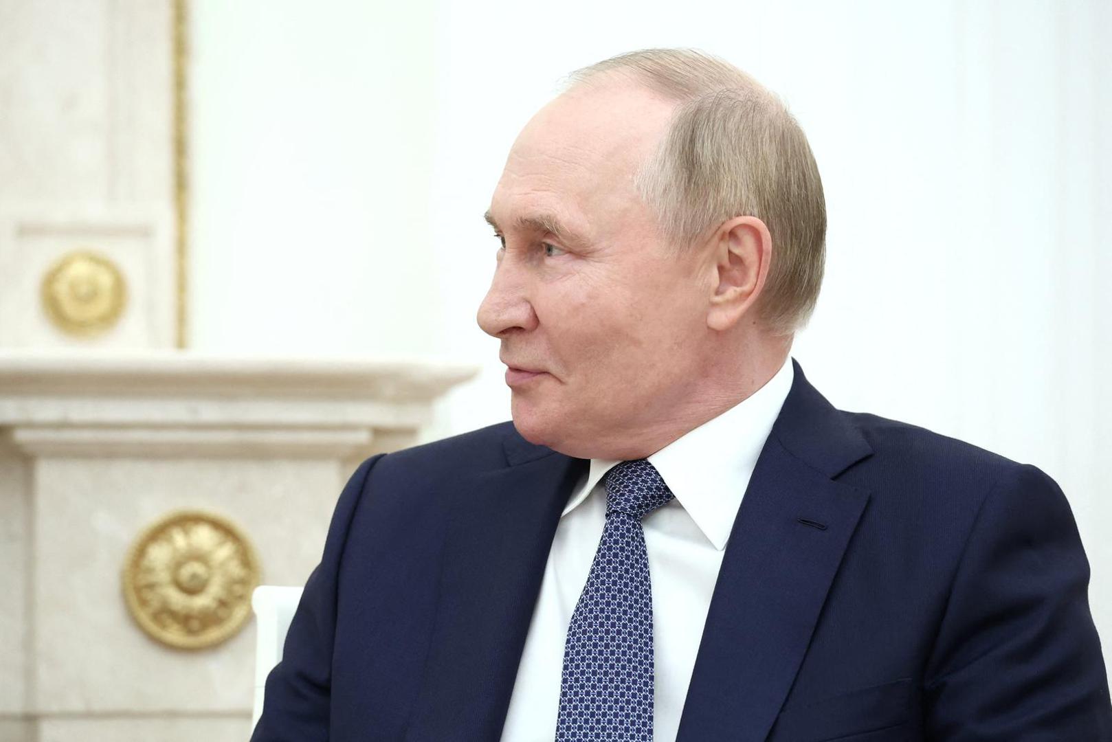 Russian President Vladimir Putin attends a meeting with Syrian President Bashar al-Assad at the Kremlin in Moscow, Russia, July 24, 2024. Sputnik/Valeriy Sharifulin/Pool via REUTERS ATTENTION EDITORS - THIS IMAGE WAS PROVIDED BY A THIRD PARTY. Photo: Valeriy Sharifulin/REUTERS