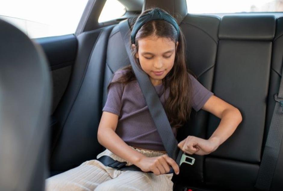 Pojas djetetu ne bi smio prelaziti preko vrata