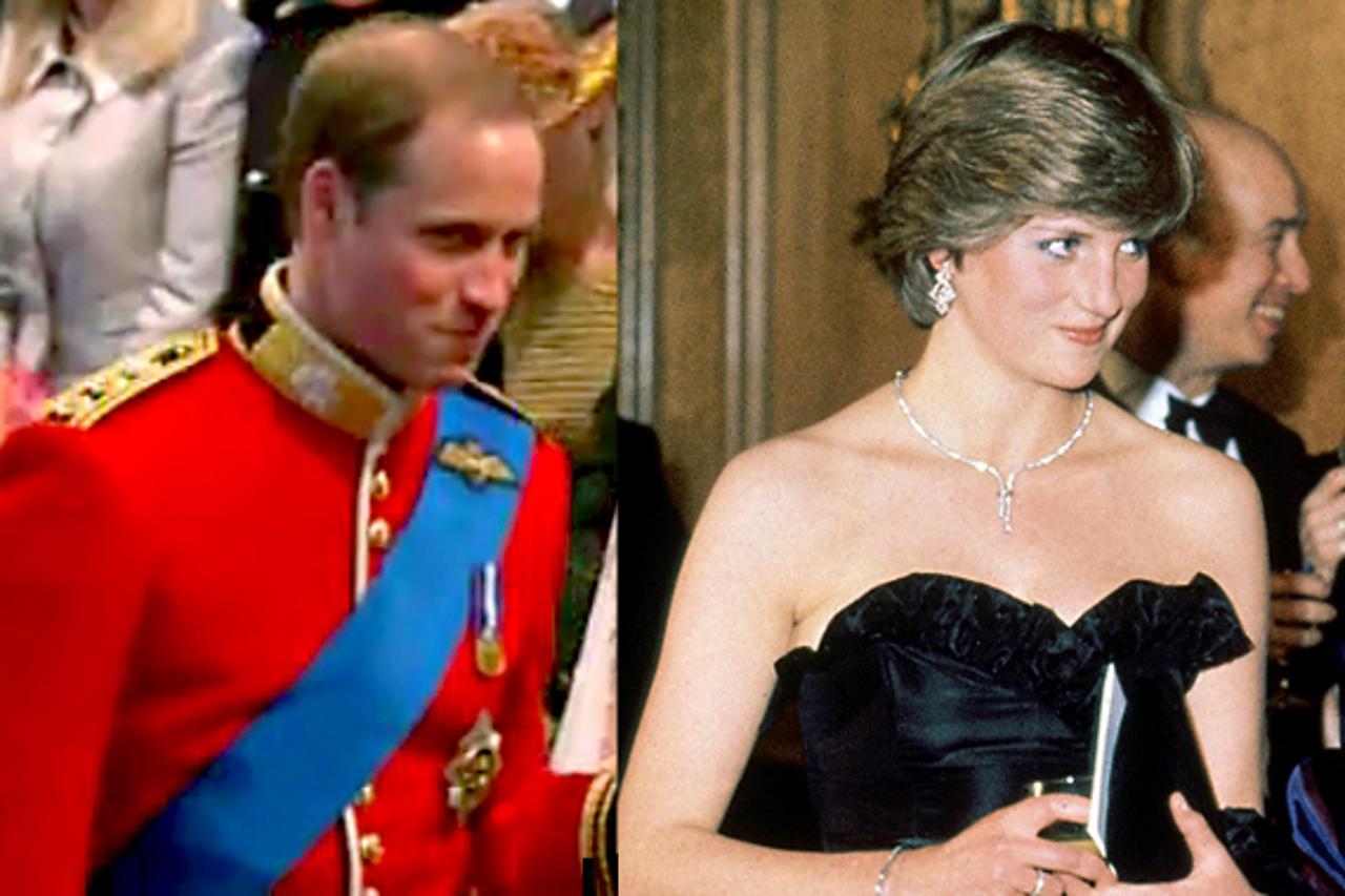 Princ William i Lady Di (1)