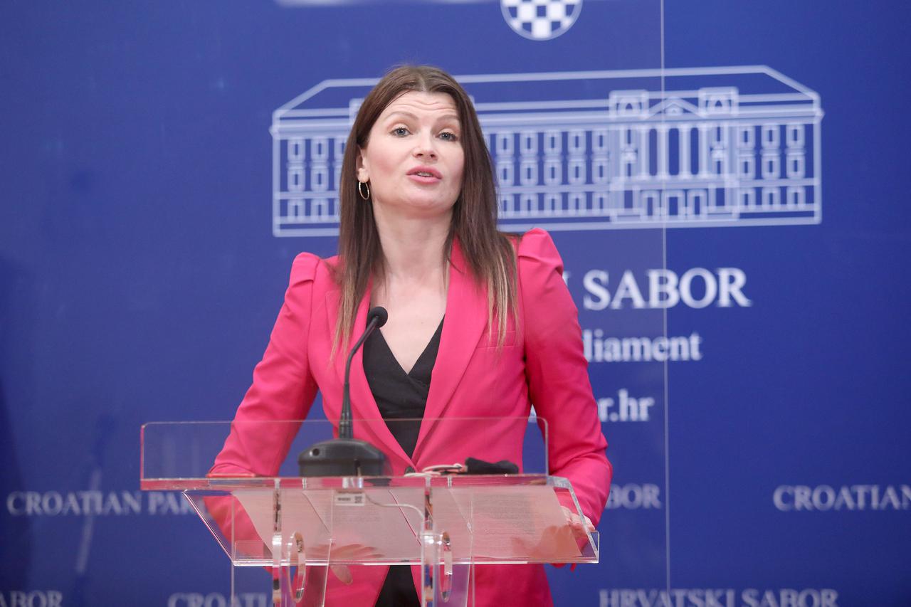 Zagreb: SDP održao konferenciju za medije u Saboru