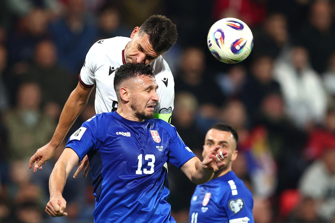FIFA World Cup - UEFA Qualifiers - Group K - Serbia v Albania