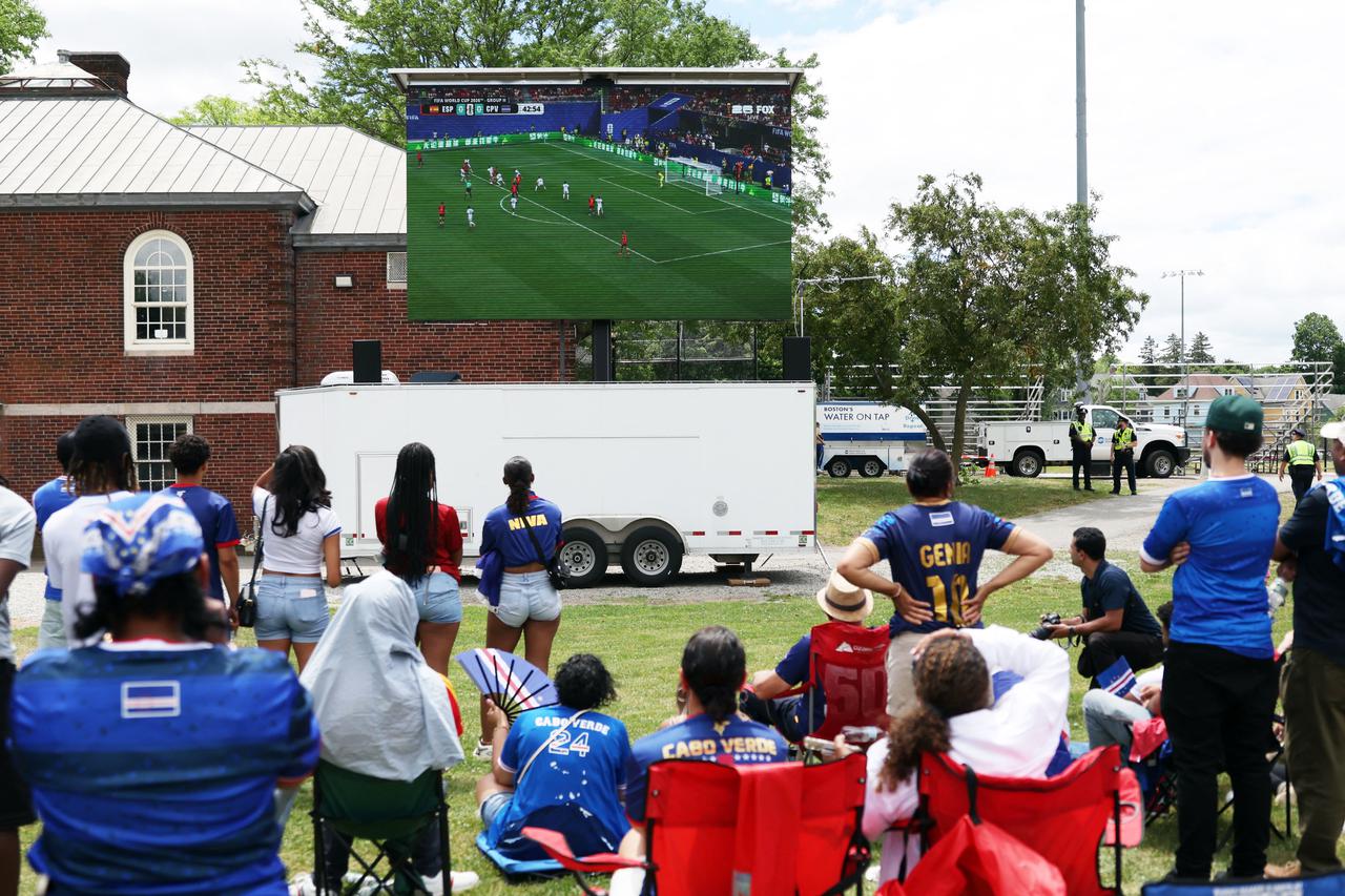 FIFA World Cup 2026 - Group H - Spain v Cape Verde - Fans gather in Boston