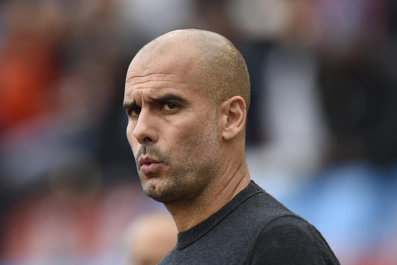 Football Soccer Britain - Arsenal v Manchester City - Pre Season Friendly - Ullevi Stadium, Gothenburg, Sweden - 7/8/16 Manchester City manager Pep Guardiola before the game Action Images via Reuters / Adam Holt Livepic EDITORIAL USE ONLY.