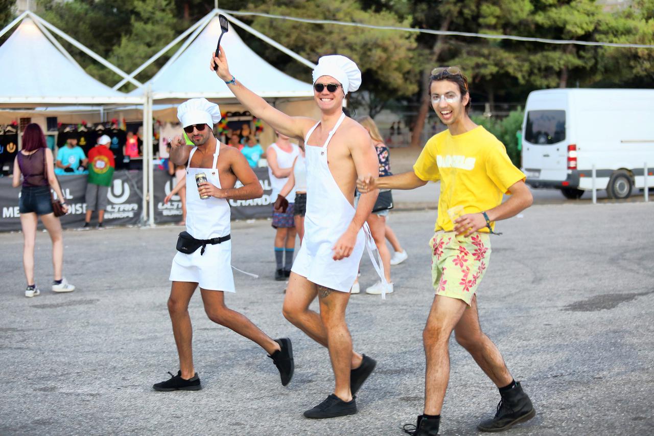 Split: Neumorni partijaneri veseli i šareni dolaze na treću večer Ultra Europe festivala