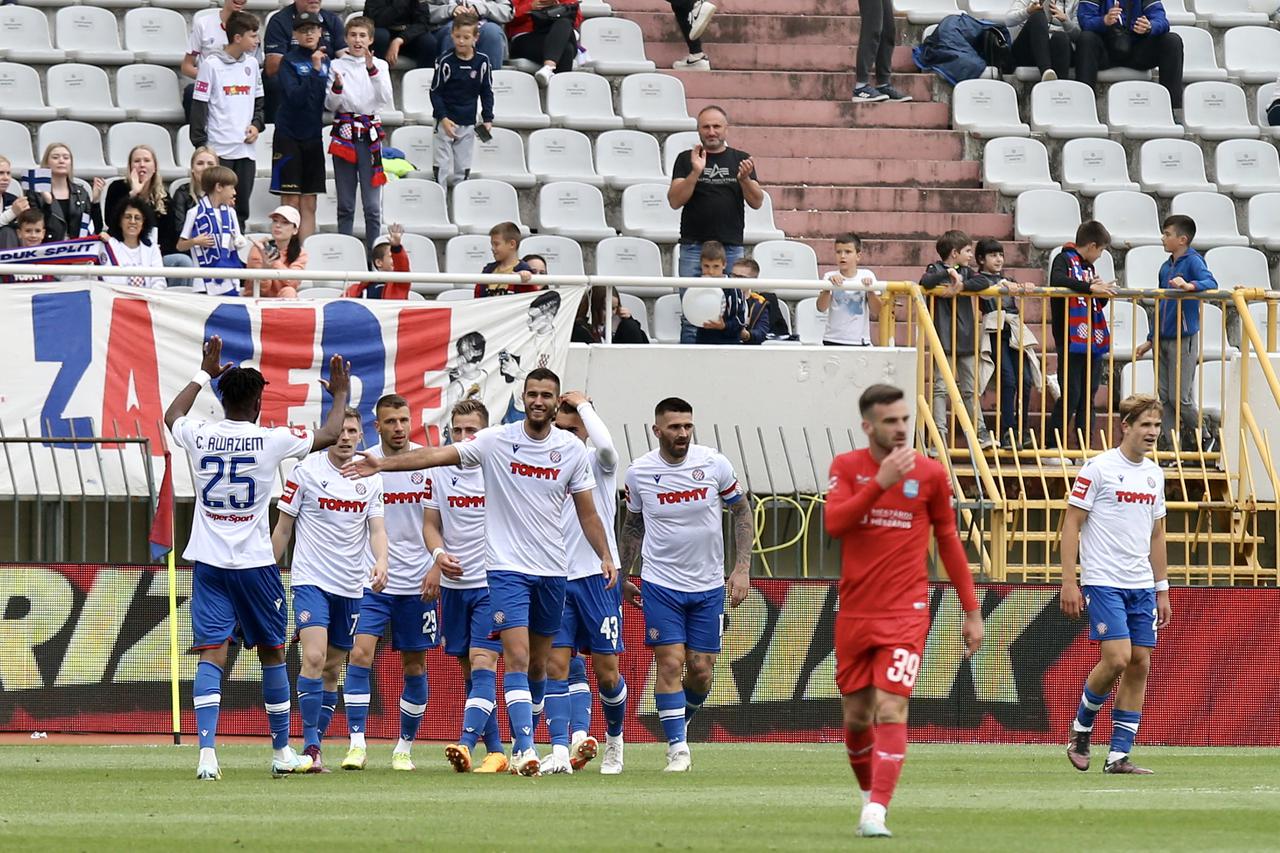 Split: HNK Hajduk i NK Osijek sastali se u 34. kolu Prve HNL