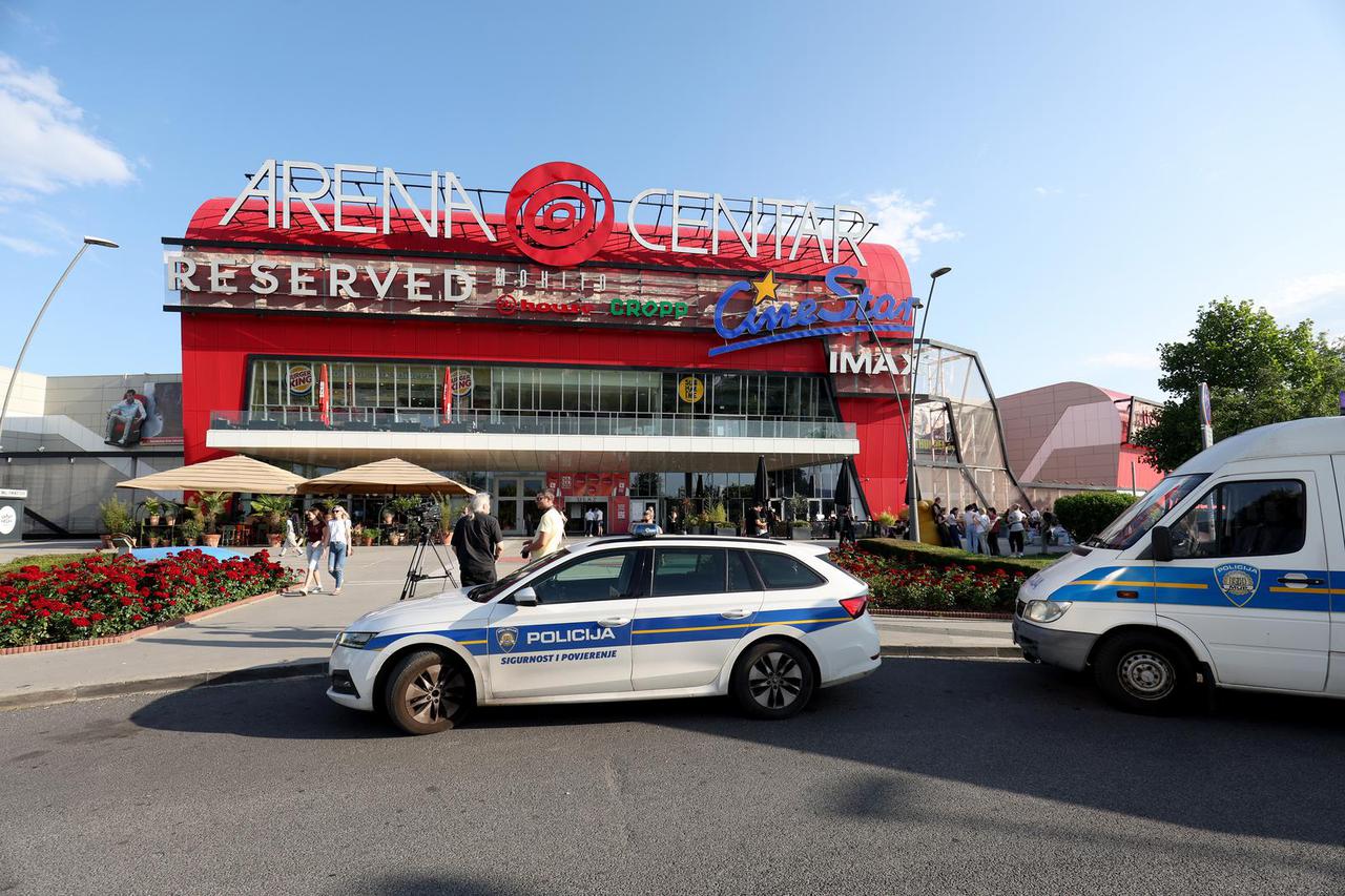 Evakuiran Arena Centar