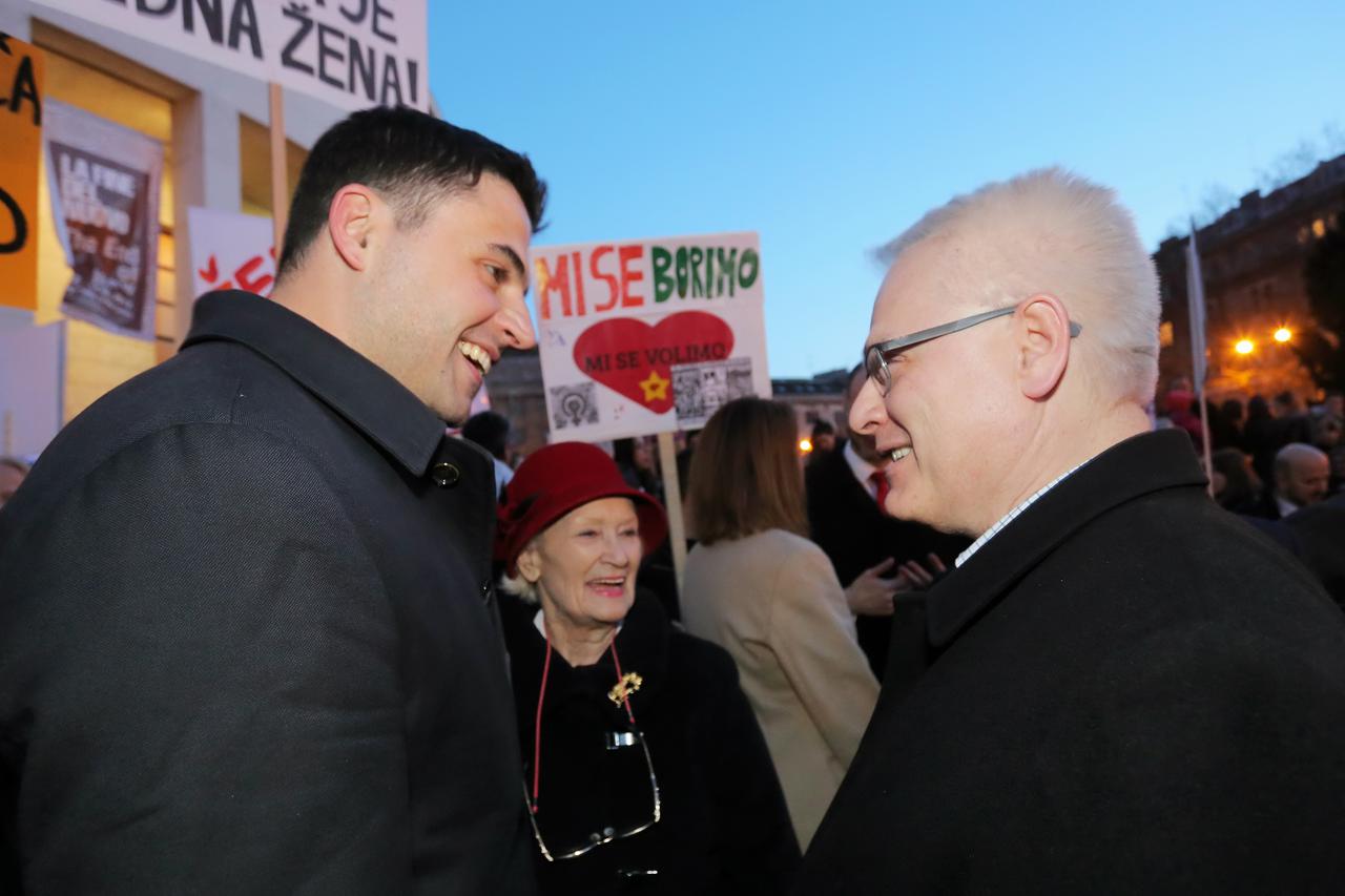 Davor Bernardić i Ivo Josipović